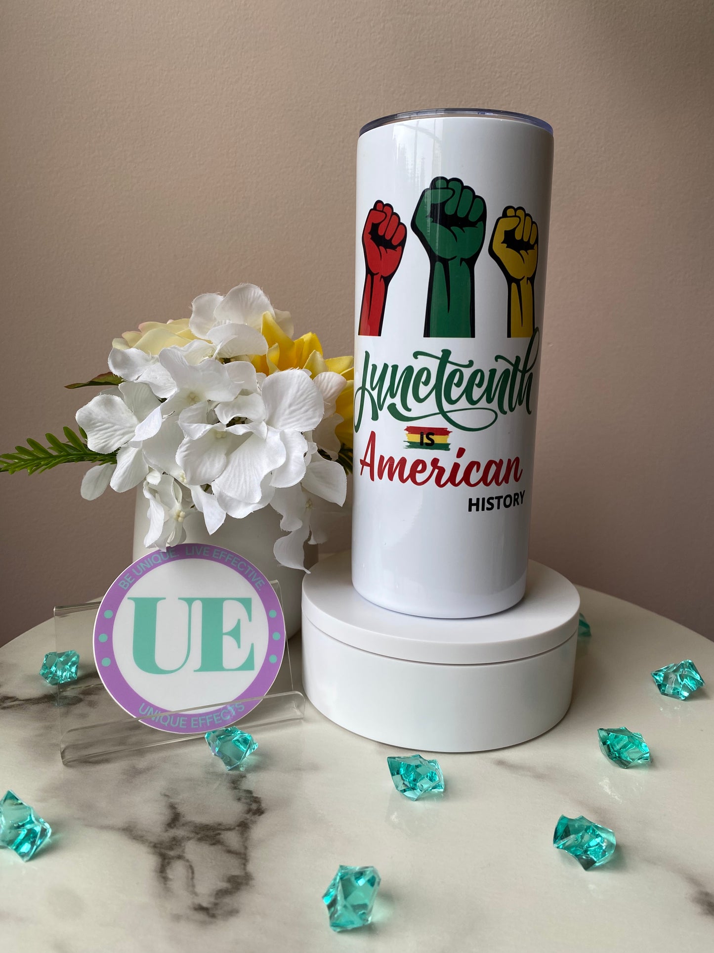 JUNETEENTH TUMBLER